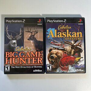 Big Game Hunter & Alaskan Adventures PS2 Playstation 2 Video Games